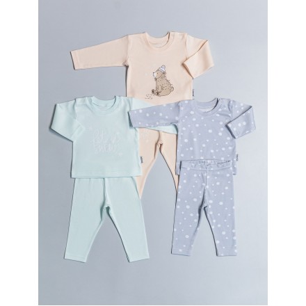 КОМПЛЕКТ LET IT SNOW (интерлок) КЛ.330.059.0.067.005/006